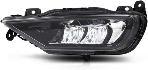 DOTCOM Fog Light Front Bumper Lamp Right Side Compatible with Volvo XC90 XC60 S90 V90 2016-2024 31395866 Black in Saudi Arabia