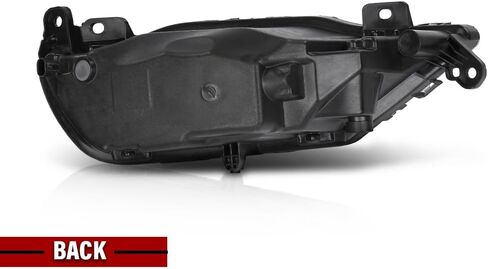DOTCOM Fog Light Front Bumper Lamp Right Side Compatible with Volvo XC90 XC60 S90 V90 2016-2024 31395866 Black in Saudi Arabia