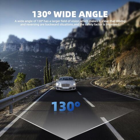 Backup Camera for Car AHD 720P Metal 130 Degree Wide Angle Rearview Reversing Camera, IP68 Waterproof Night Vision Reverse Rear View Camera for Car Vehicle SUV RV in Saudi Arabia