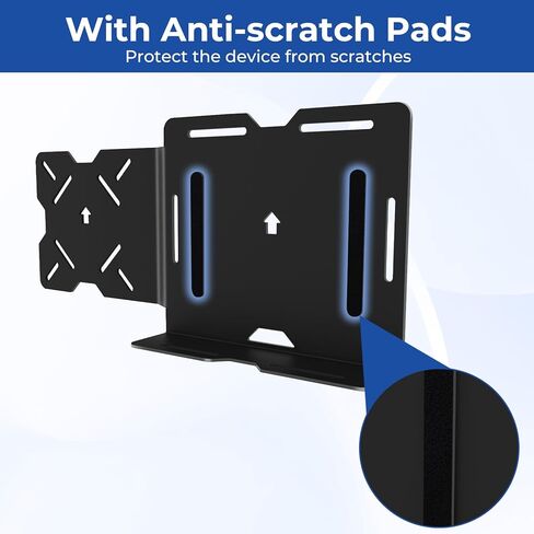 Universal Mount for Geekom Mini PC Mount, for Geekom A6, A5, ‎A8, AX8 Max,A9, IT13 Mini PC, Vesa Mount/Connect VESA Arm, Mounts on The Back of a Monitor with Screws, Black in Kuwait