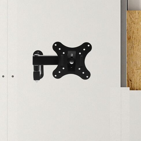 2pcs Wall Mount Monitor Stand Adjustable Tilt Swivel Bracket for Screens Space-Saving Elevated Display Holder for Home Office Classroom in Saudi Arabia