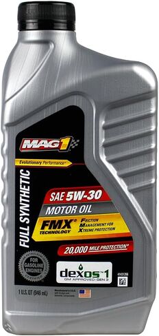 MAG1 61790 Full Synthetic 5W-30 SN Motor Oil - 1 Quart Bottle Clear in Saudi Arabia