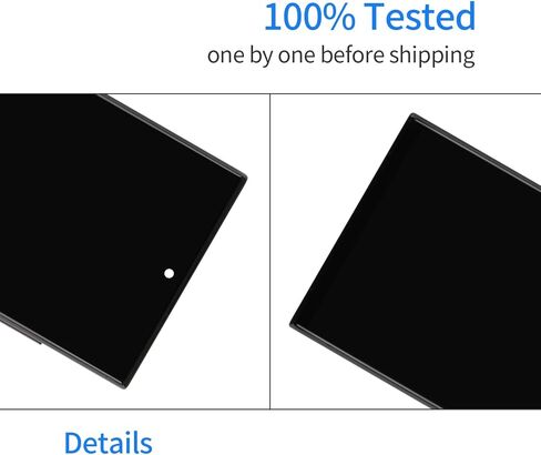 Galaxy S22 Ultra 5G LCD Display Screen Assembly Replacement for Samsung Galaxy S22 Ultra LCD Touch Digitizer Screen with Frame +Tool Kits S908U S908A US Version Black(TFT,Fingerprint not Support) in Saudi Arabia