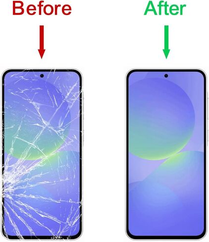 New Front Glass Panel for Samsung Galaxy A36 SM-A366E,SM-A366U,6.7" Front Outer Lens Glass Screen Replacement with OCA Repair Tools Kit-No LCD Screen and Touch Digitizer in Saudi Arabia
