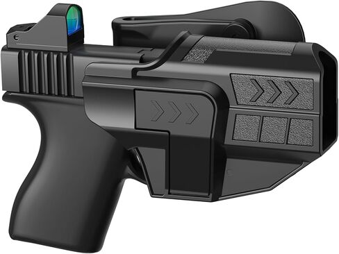 حافظة OWB لـ Glock 43x MOS، حافظة مسدس بصرية جاهزة تناسب Glock 43 43X 48، 60 حافظة مسدس قابلة للتعديل - اليد اليمنى in Kuwait
