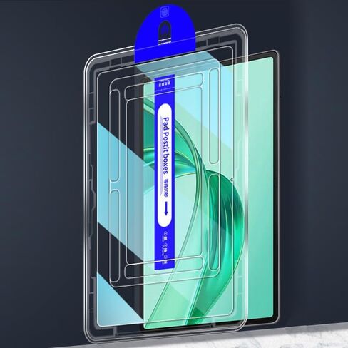 Tempered Glass Screen Protector Transparent Compatible for Samsung Galaxy Tab A9+/A9 Plus 11.0", with Auto-Alignment Tool in Saudi Arabia