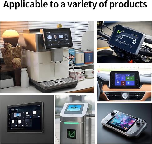 ESP32-S3 Display 4.3inch IPS 800 * 480 ESP32 Capacitive Touch Screen, Compatible with WiFi Arduino,LVGL,32-bitLX7 Dual-Core Processor, Up to 240MHz,Supports W-i-F-i&Blue-Too-th in Saudi Arabia