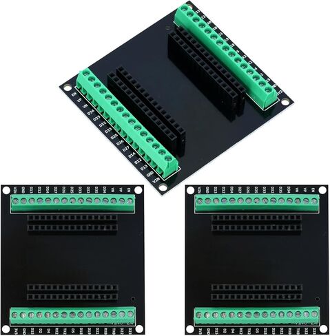 3 قطعة متوافقة مع ESP32 ESP32S 30Pin GPIO 1 إلى 2 Pin توسيع لوحة القطع لاردوينو in Kuwait