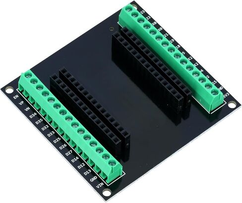 3 قطعة متوافقة مع ESP32 ESP32S 30Pin GPIO 1 إلى 2 Pin توسيع لوحة القطع لاردوينو in Kuwait