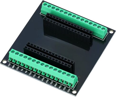 3 قطعة متوافقة مع ESP32 ESP32S 30Pin GPIO 1 إلى 2 Pin توسيع لوحة القطع لاردوينو in Kuwait