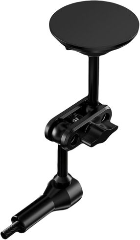 Magnetic Door-Mount Phone Holder for Tesla Model Y/3, Aluminum Alloy Construction, 4D Adjustable Car Mount with Super Magnetism, Original Hole Installation Compatible in Saudi Arabia