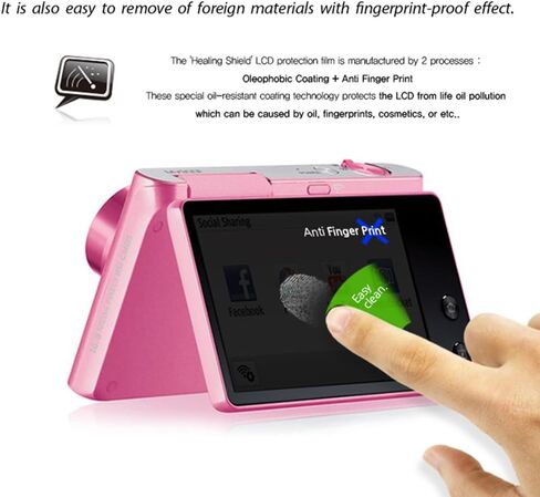 Healingshield AFP Olephobic Premium LCD Screen Protector for Sony Alpha A35 in Saudi Arabia