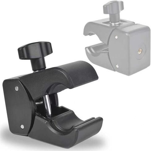 Universal Quick-Adjust Clamp with 1/4 Inch Thread Compatibility, 13-54mm Width Adjustable Grip for Camera, Light, Desk, Tactical Gear Mounting in Saudi Arabia