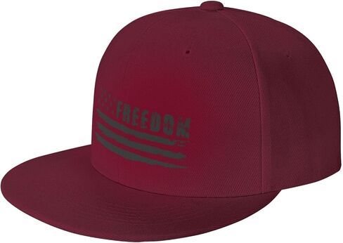 قبعة Freedom American Flag Trucker للرجال قبعات Snapback قبعة بيسبول وقبعات مسطحة الحافة in Kuwait