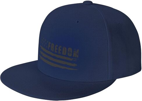 قبعة Freedom American Flag Trucker للرجال قبعات Snapback قبعة بيسبول وقبعات مسطحة الحافة in Kuwait