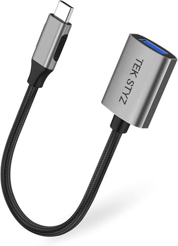 محول Tek Styz USB-C USB 3.0 متوافق مع محول DJI Osmo Action OTG Type-C/PD ذكر USB 3.0 أنثى. (5 جيجابت في الثانية) in Kuwait