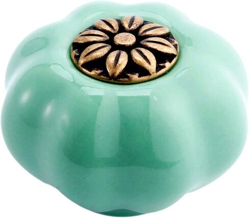 Cabinet Drawer Handle 1 Pcs Ceramic Cabinet Knob Drawer Pull Handle Design Porcelain Handle Cupboard Door Knob Kids Furniture Pull(G) in Saudi Arabia