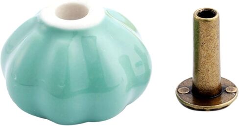 Cabinet Drawer Handle 1 Pcs Ceramic Cabinet Knob Drawer Pull Handle Design Porcelain Handle Cupboard Door Knob Kids Furniture Pull(G) in Saudi Arabia