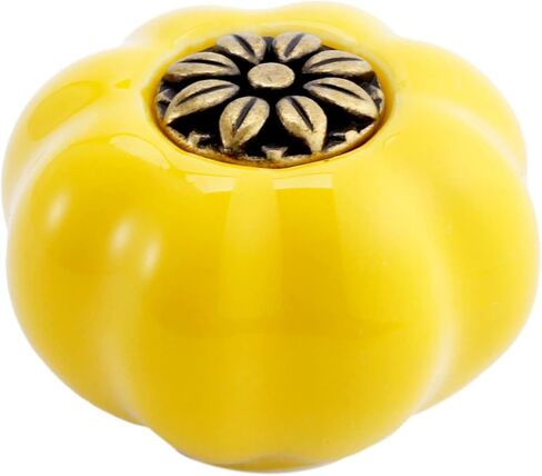 Cabinet Drawer Handle 1 Pcs Ceramic Cabinet Knob Drawer Pull Handle Design Porcelain Handle Cupboard Door Knob Kids Furniture Pull(G) in Saudi Arabia