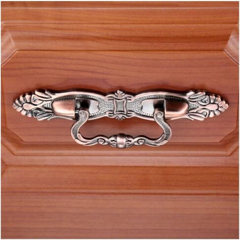 Cabinet Drawer Handle 64/96mm Furniture Handle Vintage Zinc Alloy Door Pull Knob Dresser Drawer Cabinet Cupboard Wardrobe Kitchen Pull Handle(A 64mm) in Saudi Arabia