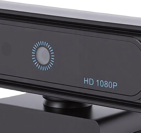 كاميرا ويب Tangxi 1080P FHD مع WindowsHello، كاميرا ويب USB 2 ميجابكسل مع ميكروفون، عدسة زاوية واسعة 120 درجة، كاميرا ويب للكمبيوتر الشخصي للتعرف على الوجه لـ Winos 11/10 in Kuwait