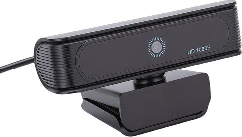 كاميرا ويب Tangxi 1080P FHD مع WindowsHello، كاميرا ويب USB 2 ميجابكسل مع ميكروفون، عدسة زاوية واسعة 120 درجة، كاميرا ويب للكمبيوتر الشخصي للتعرف على الوجه لـ Winos 11/10 in Kuwait