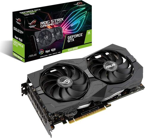 بطاقة رسومات الألعاب ASUS ROG Strix GeForce GTX 1660 Super Advanced 6GB Edition GDDR6 HDMI 2.0 DP 1.4 (ROG-STRIX-GTX1660S-A6G-GAMING) (متجددة) in Saudi Arabia
