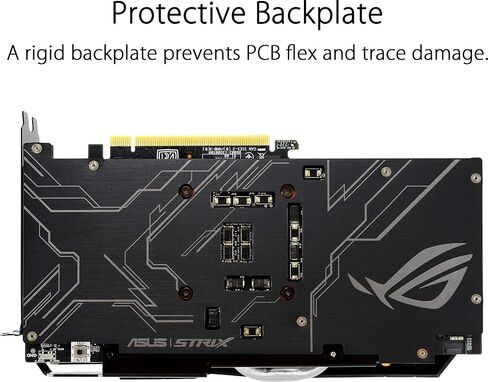 بطاقة رسومات الألعاب ASUS ROG Strix GeForce GTX 1660 Super Advanced 6GB Edition GDDR6 HDMI 2.0 DP 1.4 (ROG-STRIX-GTX1660S-A6G-GAMING) (متجددة) in Saudi Arabia