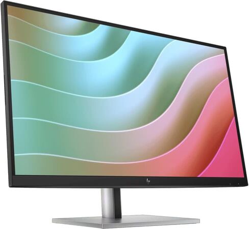 HP 27" 4K UHD IPS USB-C Monitor with 5ms Response Time, Anti Glare, 350 nits Brightness, Flicker Free, VESA Mount (100mm), Displayport, HDMI & Dockztorm USB Port Expander, Black/Silver Color in Saudi Arabia