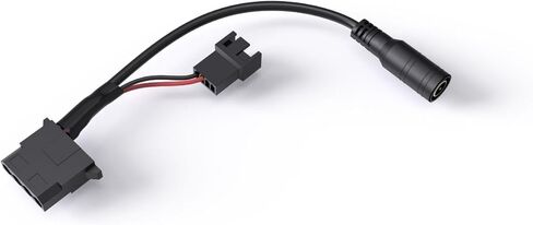 Bykski Universal DC Input (5.5mm x 2.1mm) to 4 Pin Molex Plug Cable for DC Pumps (B-DC-D4P-X) in Saudi Arabia