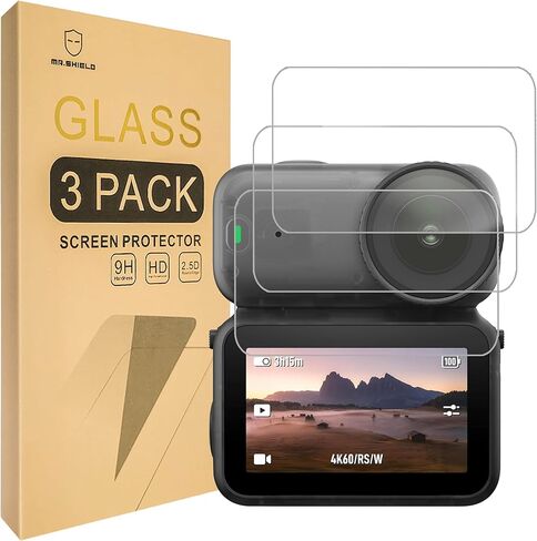 Mr.Shield Screen Protector compatible with DJI Osmo Nano [Tempered Glass] [3-PACK] [Japan Glass with 9H Hardness] in Saudi Arabia