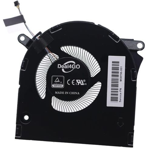 مروحة تبريد وحدة المعالجة المركزية أو وحدة معالجة الرسومات Deal4GO M31130-001 بديلة لـ HP Envy 14-EB 14T-EB000 14-EB0047NR 14-EB0000NA TPN-Q252 in Kuwait