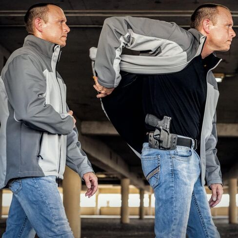 حافظة Tulster OWB Contour Kydex في اليد اليمنى تناسب: Springfield Armory Hellcat Pro | متوافق بصريًا مع حزام الخصر المخفي in Kuwait