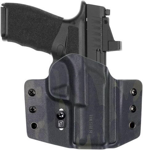حافظة Tulster OWB Contour Kydex في اليد اليمنى تناسب: Springfield Armory Hellcat Pro | متوافق بصريًا مع حزام الخصر المخفي in Kuwait