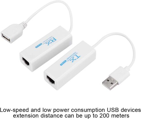 موسع كابل شبكة USB SUNGOOYUE، إشارة مع نطاق 200 متر، سرعة نقل بيانات 12 ميجابت في الثانية، موصلات من النوع A ذكر إلى النوع B أنثى، للمكتب المنزلي in Kuwait