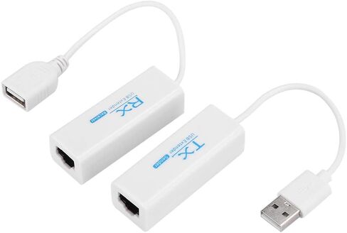موسع كابل شبكة USB SUNGOOYUE، إشارة مع نطاق 200 متر، سرعة نقل بيانات 12 ميجابت في الثانية، موصلات من النوع A ذكر إلى النوع B أنثى، للمكتب المنزلي in Kuwait