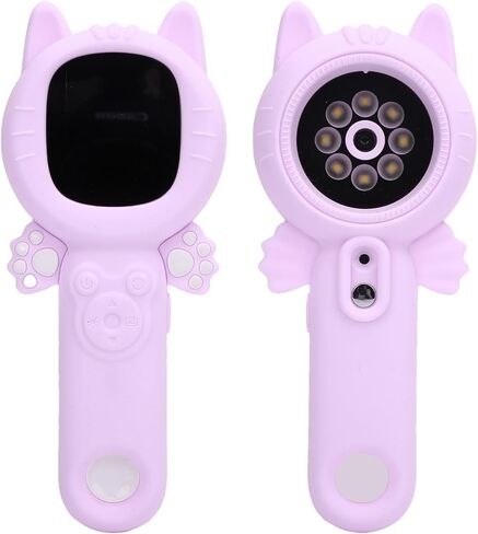 Handheld Digital Microscope Camera 16x Magnification 4X Zoom 2 Inch Screen 1080P Pocket Magnifying Glass Photo Video Recording (Purple) in Saudi Arabia