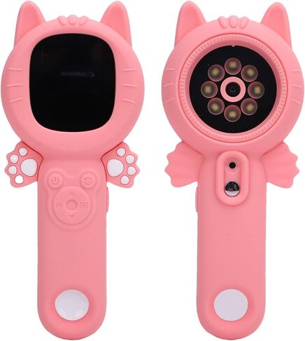 Handheld Digital Microscope Camera 16x Magnification 4X Zoom 2 Inch Screen 1080P Pocket Magnifying Glass Photo Video Recording (Pink) in Saudi Arabia
