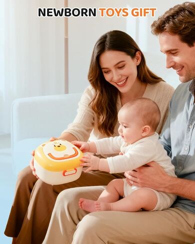 مجموعة ألعاب خشخيشات وعضاضات للأطفال مكونة من 10 قطع، ألعاب حسية للأطفال حديثي الولادة من عمر 0 ​​إلى 12 شهرًا، هدية استحمام الطفل التنموية مع صندوق هدايا للأولاد والبنات (خالية من مادة BPA) in Kuwait