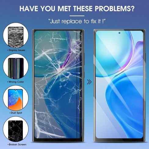 استبدال مجموعة شاشة عرض LCD A-MIND لهاتف Samsung Galaxy Note 20 Ultra 5G لجهاز Samsung Note 20 Ultra 4G LCD تعمل باللمس مع إطار + مجموعة أدوات N985U N986U in Kuwait