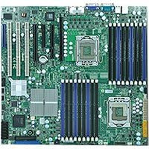 Supermicro X8DTN+ Motherboard - Intel 5520 Dp LGA1366 Dc MAX-144GB DDR3 Eatx 2PCIE8 in Saudi Arabia