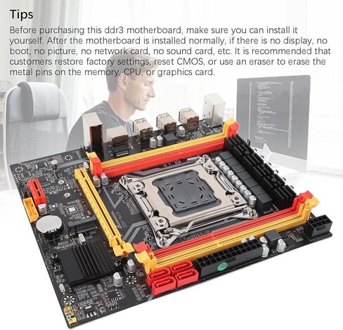 اللوحة الأم للكمبيوتر PUSOKEI X79، تدعم معالجات E5 V1 V2 وCore i7 مع 4 واجهة DDR3 Ram Slot M.2، طاقة 7 مراحل، لوحدة المعالجة المركزية LGA2011 وأجهزة الكمبيوتر المخصصة للألعاب in Saudi Arabia