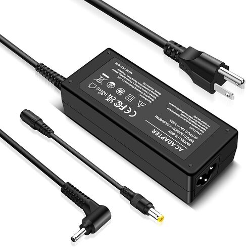 65W AC 19V 3.42A Charger for Acer Aspire 1 3 5 A514-54 A515-45 A515-46 A515-54 A515-55 A515-56 A315-24P A315-58 A315-59 A315-23 Chromebook C738T C740 N15Q8 N15Q9 N16P1 N20C5 Adapter in Saudi Arabia
