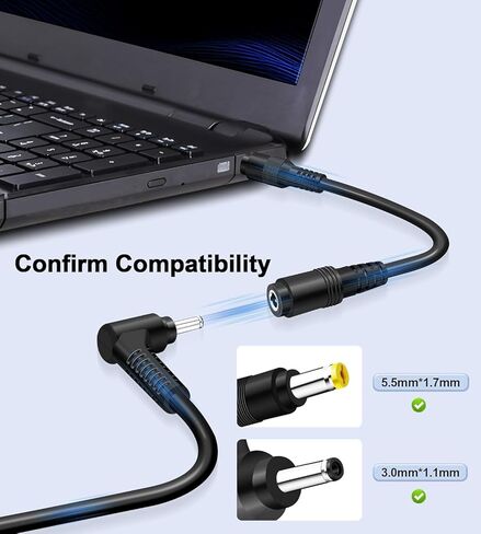 65W AC 19V 3.42A Charger for Acer Aspire 1 3 5 A514-54 A515-45 A515-46 A515-54 A515-55 A515-56 A315-24P A315-58 A315-59 A315-23 Chromebook C738T C740 N15Q8 N15Q9 N16P1 N20C5 Adapter in Saudi Arabia