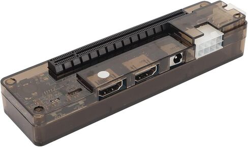 Laptop External Independent Video Card Dock, 6Pin Interface Output PCI E3.0 Laptop External GPU Graphics Card Base, TD in Saudi Arabia