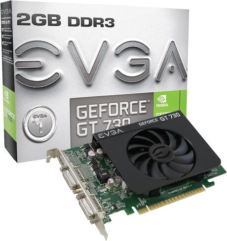 EVGA جي فورس GT 730 2 جيجا 02G-P3-2738-KR in Saudi Arabia