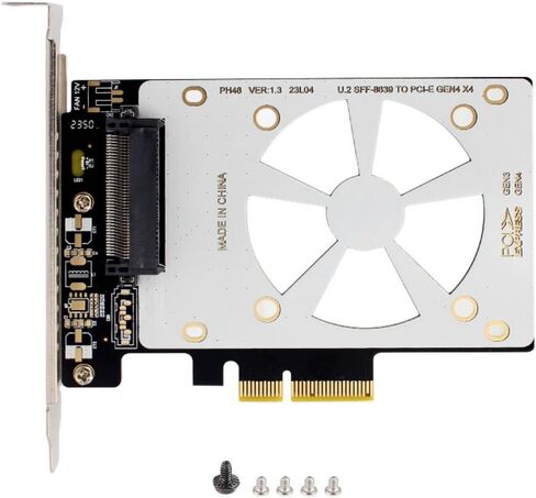 بطاقة Riser PH46 U.2 إلى PCIE X4، تدعم توسيع U.2 NVME SSD، لسلسلة Windows in Kuwait
