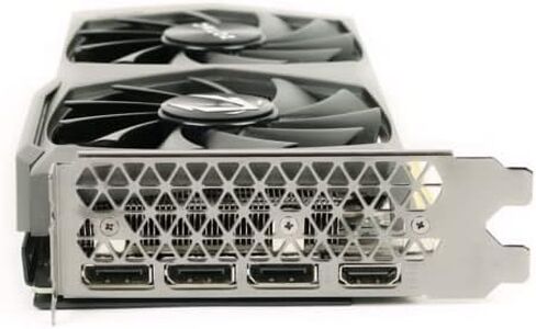 ZOTAC Gaming GeForce RTX 3060 Ti Twin Edge 8GB GDDR6 256-bit 14 Gbps PCIE 4.0 بطاقة رسومات الألعاب، IceStorm 2.0 تبريد متقدم، تحكم نشط في المروحة، ZT-A30610E-10M (متجدد) in Kuwait
