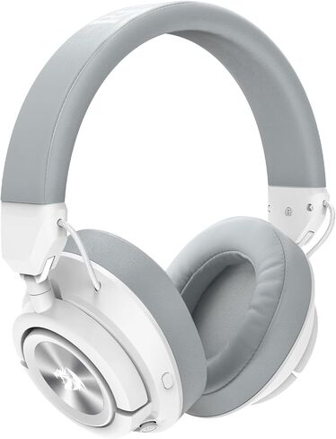 Redragon H889 Wireless Gaming Headset, 4 Connection Modes 2.4G/BT/3.5mm/USB, 53mm Drivers, Spatial Audio, 7.1 Surround Sound, Detachable Mic, Compatible with PC/PS5/PS4/NS/Xbox One/Phone, White in Saudi Arabia