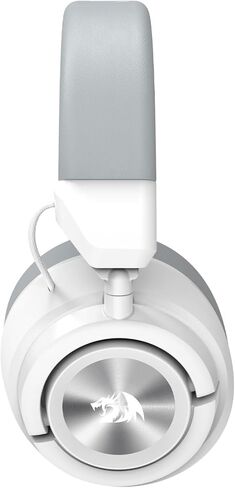 Redragon H889 Wireless Gaming Headset, 4 Connection Modes 2.4G/BT/3.5mm/USB, 53mm Drivers, Spatial Audio, 7.1 Surround Sound, Detachable Mic, Compatible with PC/PS5/PS4/NS/Xbox One/Phone, White in Saudi Arabia